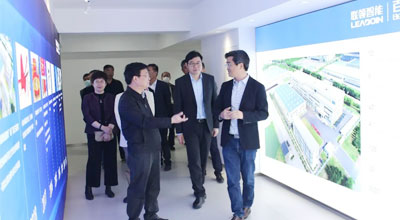 蘇州市政協(xié)領導帶隊蒞臨聯(lián)領智能視察調研并指導工作